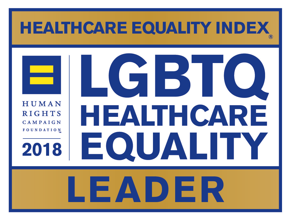 Human Rights Campaign Foundation 2018 - Healthcare Equality Index - LGBTQ Healthcare Equality Leader